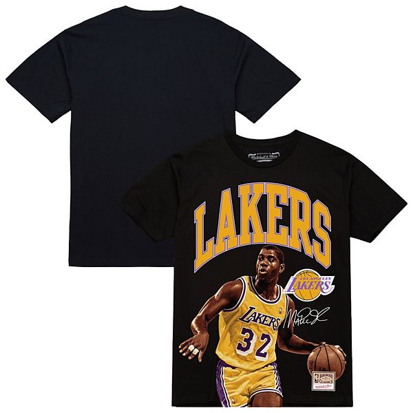 

Футболка мужская Magic Johnson Los Angeles Lakers Hardwood Classics Mitchell & Ness