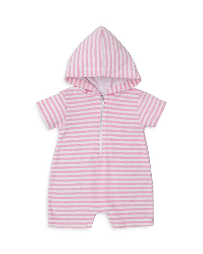 

Детский худи-комбинезон из махровой ткани для девочек - Baby Kissy Kissy, розовый