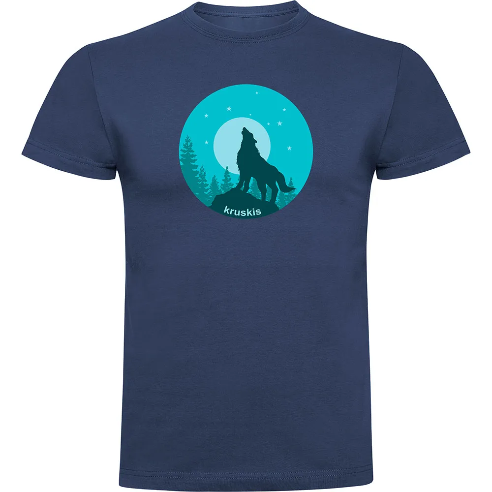 

Футболка Kruskis Wolf Night, синий