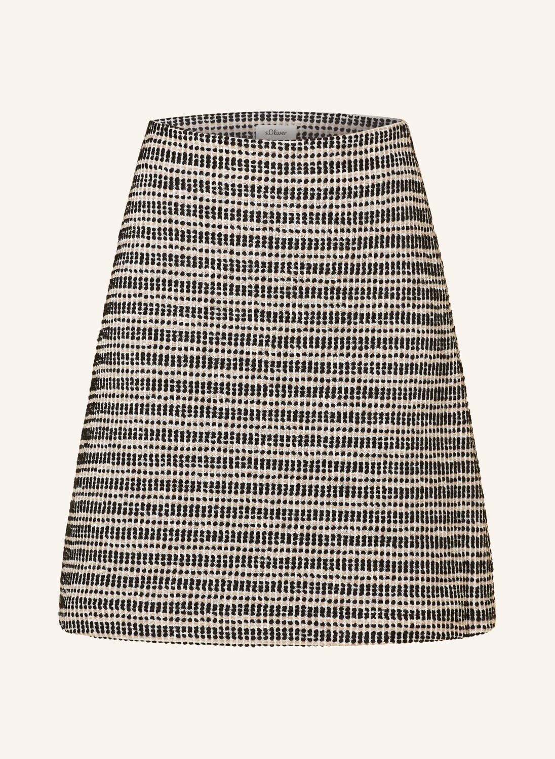 

Юбка-букле s.Oliver BLACK LABEL, цвет SCHWARZ/BEIGE/WEISS