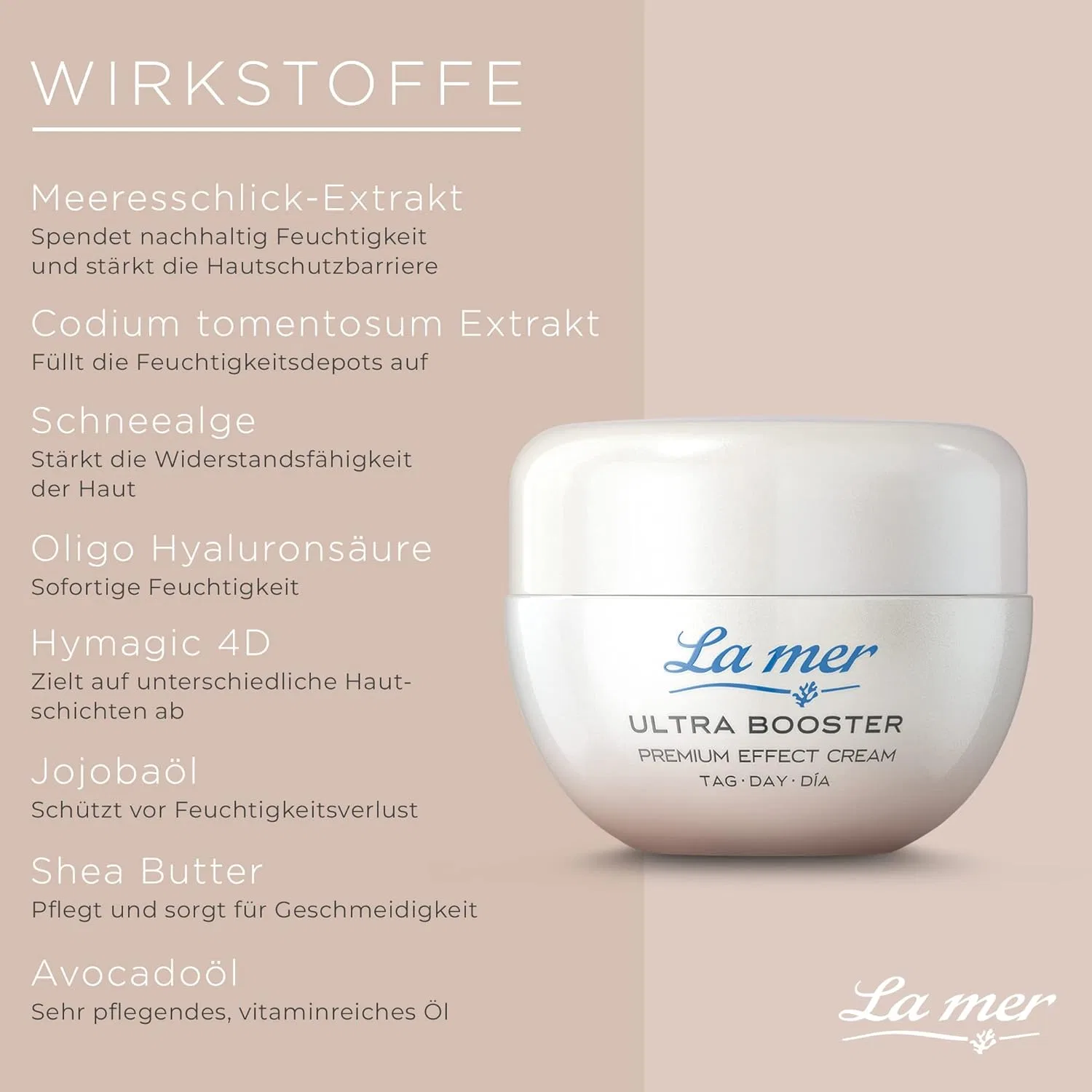 Увлажняющий антивозрастной дневной крем для лица «Premium Effect» от La mer La Mer — фото 3