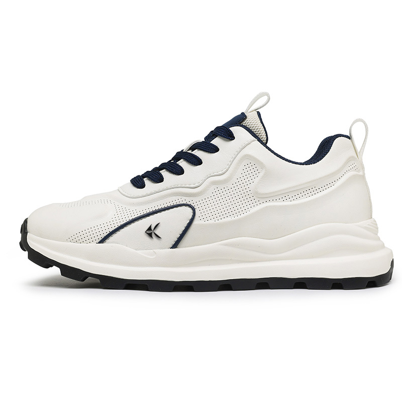 

ZAMST Дышащие кроссовки на платформе для увеличения роста мужские бело-синие, цвет White Blue