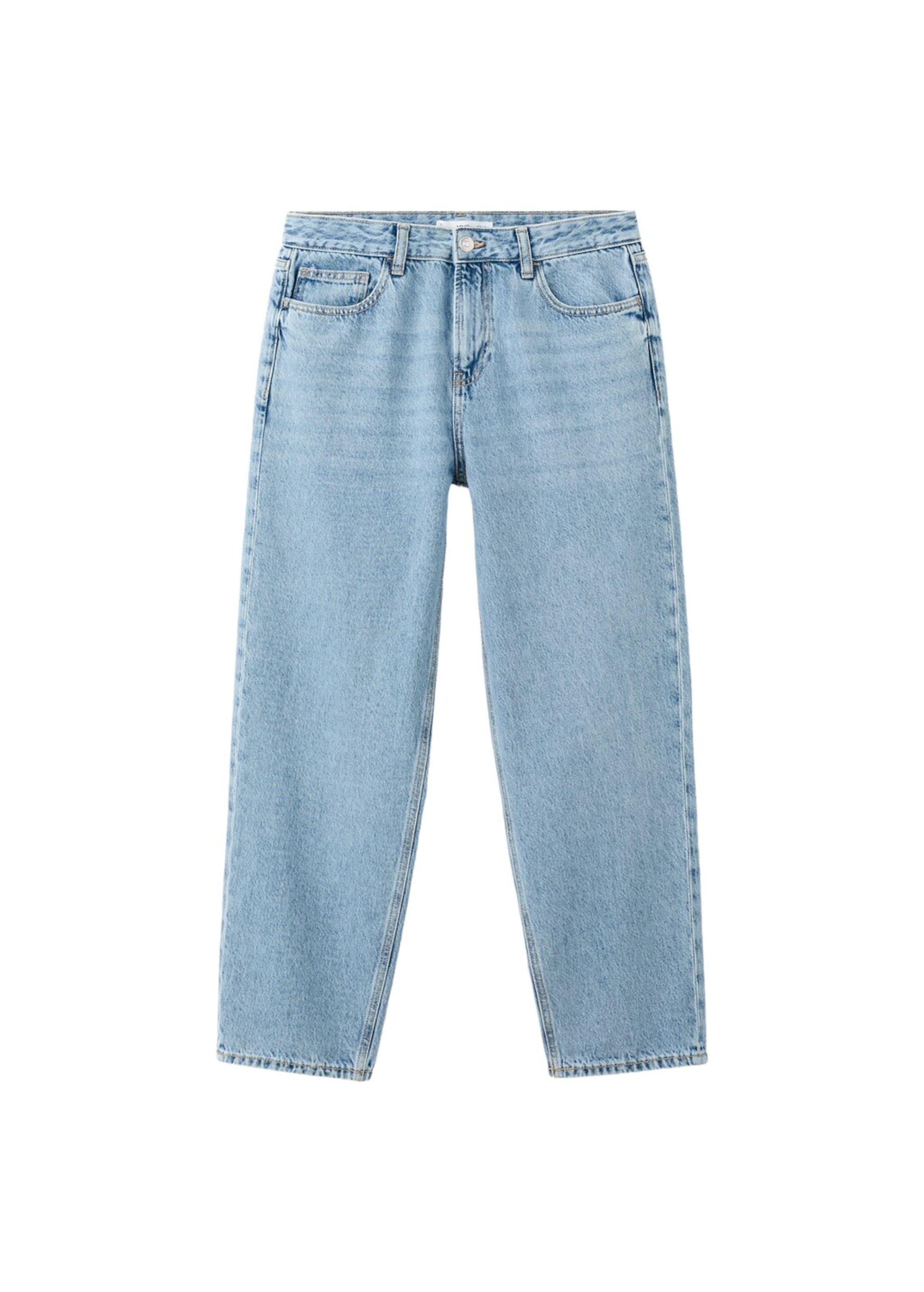 

MANGO TEEN Джинсы свободного кроя в синем дениме