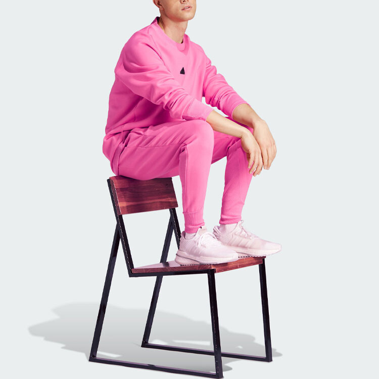 ZNE Толстовка мужская розовая Adidas, розовый — фото 4