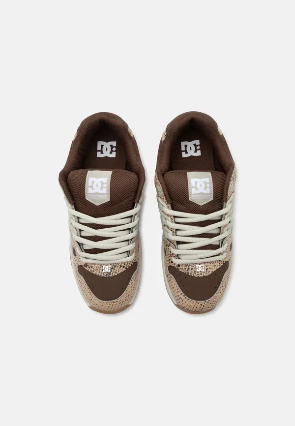 Кроссовки для скейтбординга DC Shoes, коричневый/желтовато-коричневый — фото 4