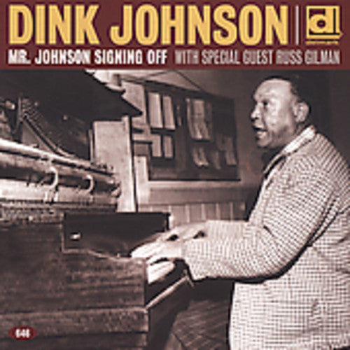 

CD диск Johnson, Dink: Mr. Johnson Signing Off