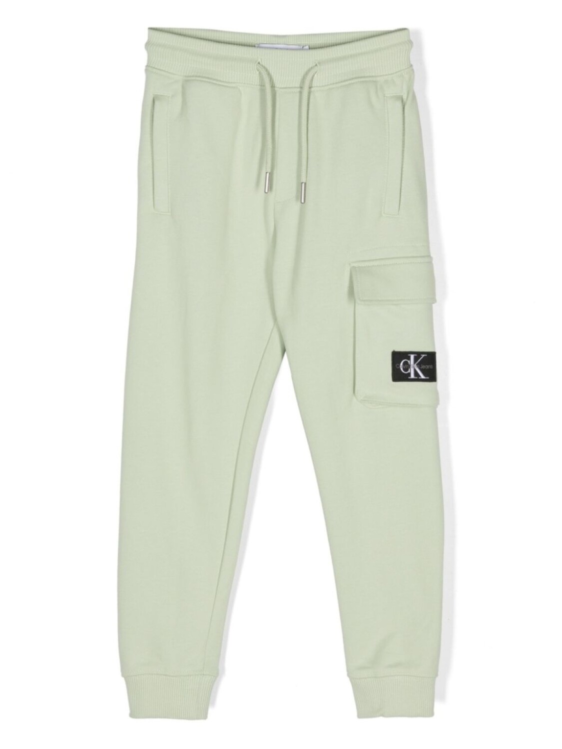 

Спортивные брюки карго средней посадки Calvin Klein Kids, зеленый
