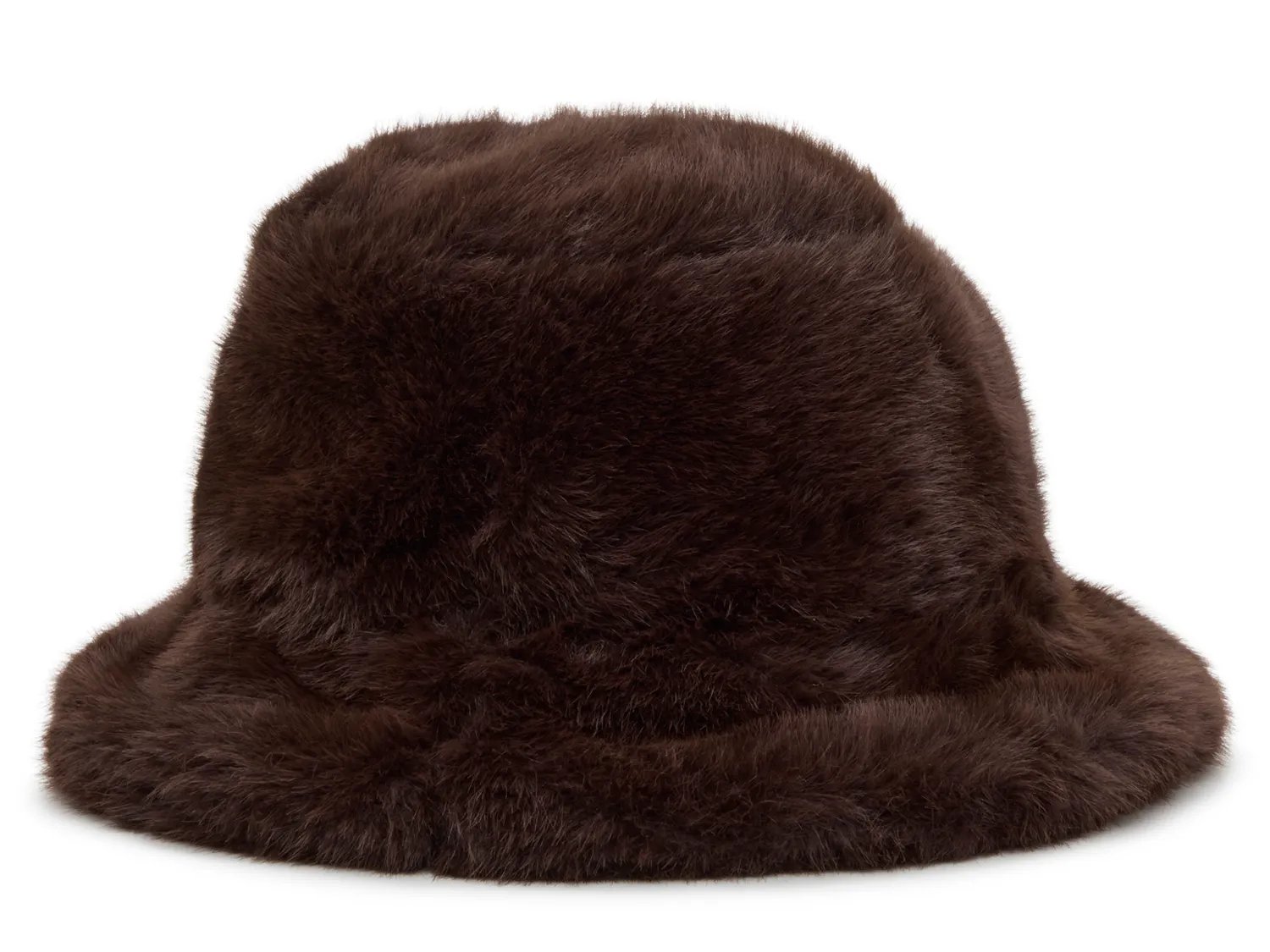 

Панама Kelly & Katie Faux Fur Bucket Hat, темно-коричневый