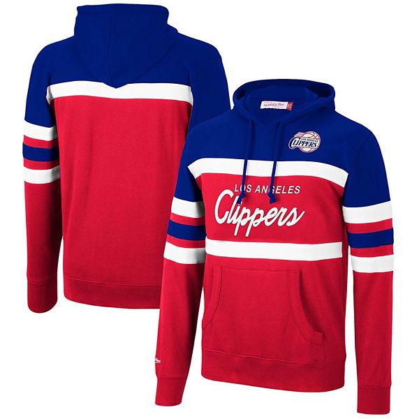 

Толстовка с капюшоном Mitchell & Ness Royal/Red LA Clippers Head Coach Unbranded, Красный, Толстовка с капюшоном Mitchell & Ness Royal/Red LA Clippers Head Coach Unbranded