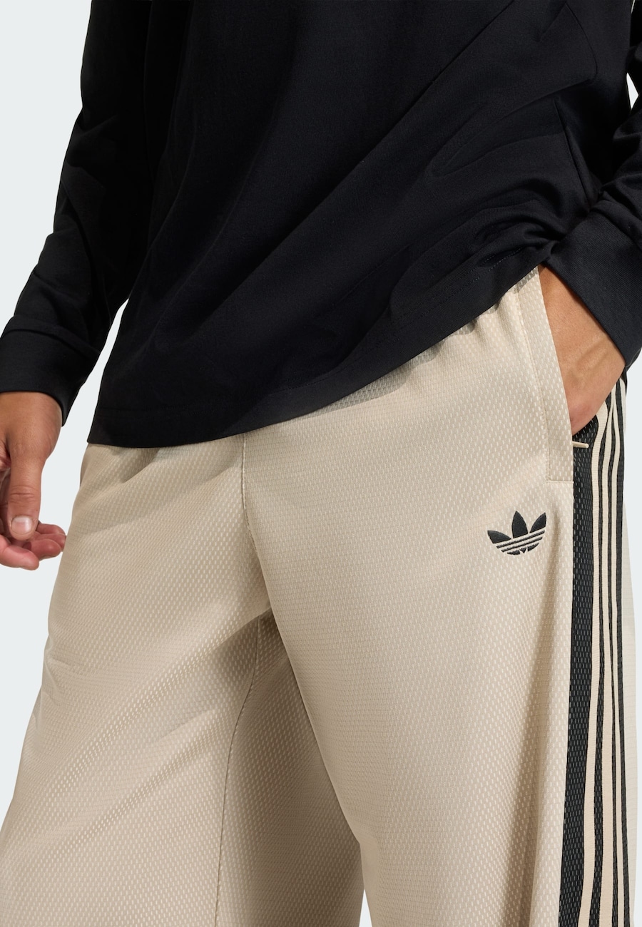 Брюки свободного кроя ADIDAS ORIGINALS, бежевый — фото 4