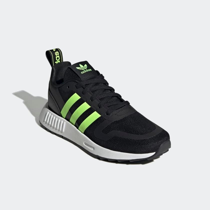Детские кроссовки Adidas Multix, белый/черный/зеленый — фото 4