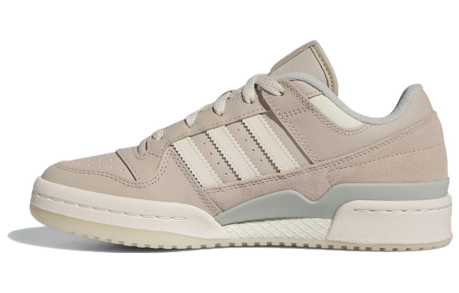 Женская обувь для скейтбординга adidas originals FORUM, Light khaki brown/off-white