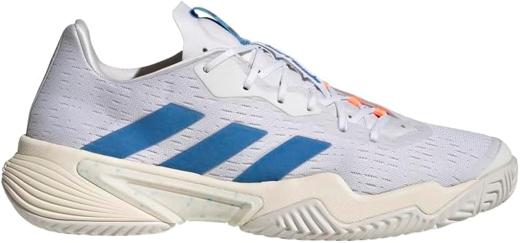Мужские теннисные кроссовки Adidas Barricade Clay, белый/синий/мятный — фото 2