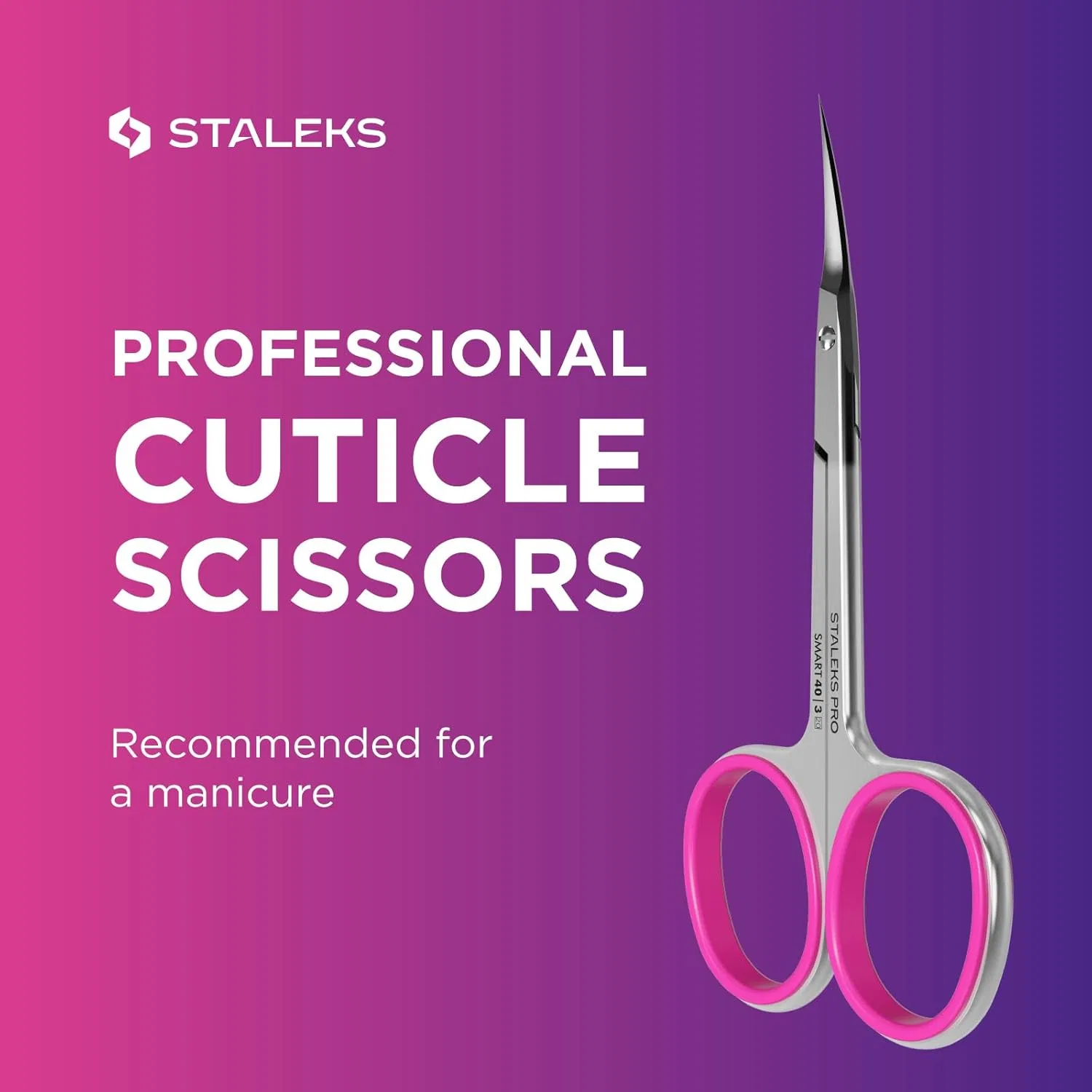 Профессиональные ножницы для кутикулы Smart SS-40/3 от Staleks Pro Staleks Pro — фото 4