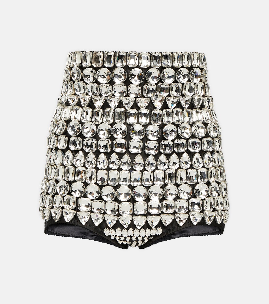 

Декорированные шорты из коллаборации с Kim DOLCE&GABBANA, металлик