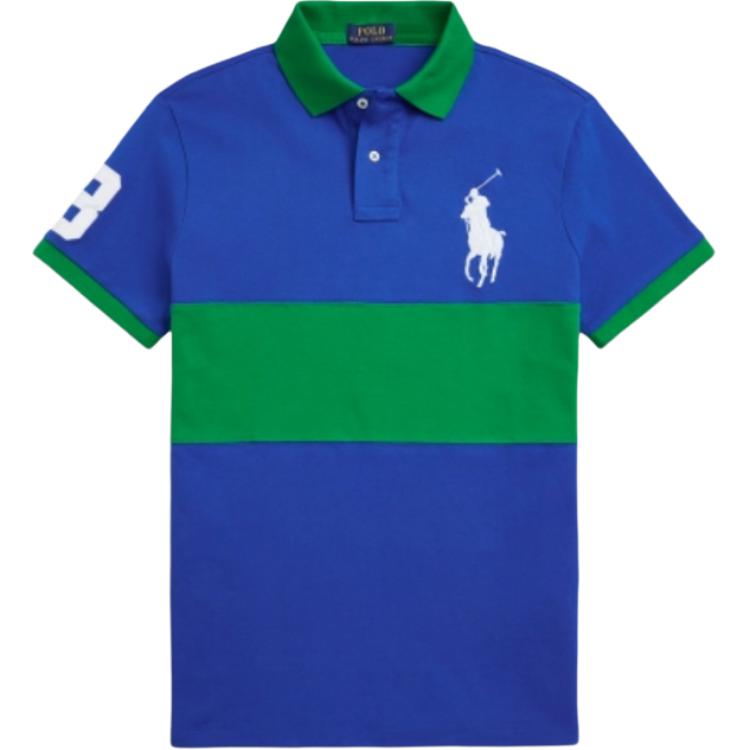 Поло SS25 мужская Polo Ralph Lauren, зеленый — фото 2