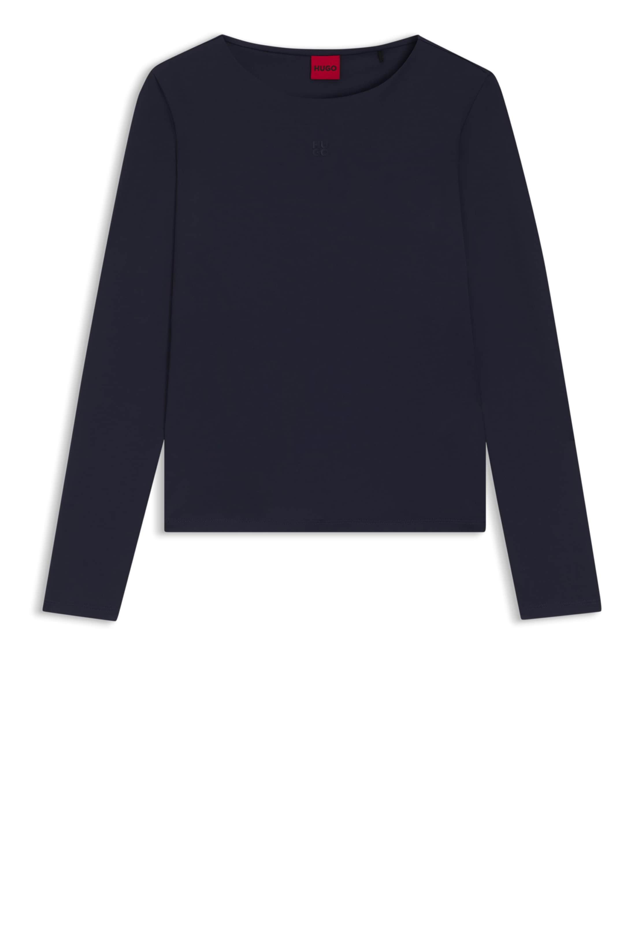 

HUGO Лонгслив 'Dasiia' в синем цвете