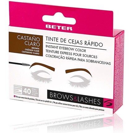 

Краска для бровей Brow Instant Dark Brown 40G, Beter