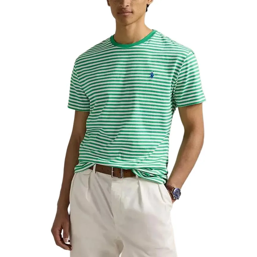 Футболка мужская SS25 Polo Ralph Lauren, зеленый — фото 3