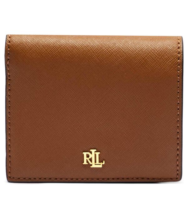 

Кошелек женский Lauren Ralph Lauren кожаный с монограммой, коричневый