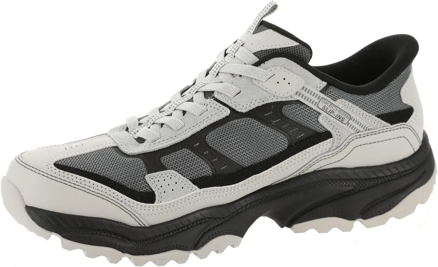 Мужские слипоны Skechers Vigor, серый — фото 4
