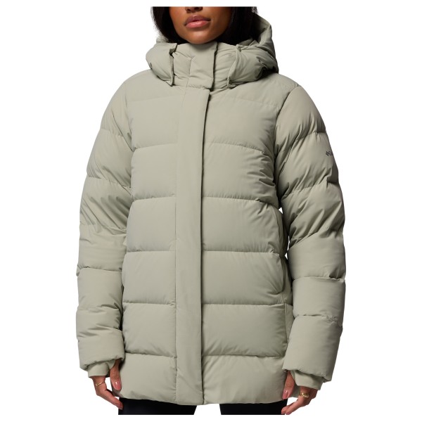 

Женская куртка-пуховик Amaze с капюшоном средней длины Columbia, Safari