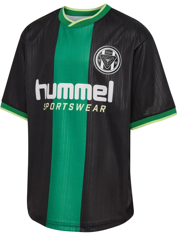 Hummel Детская футболка Hmljr Loose Football черного цвета — фото 4