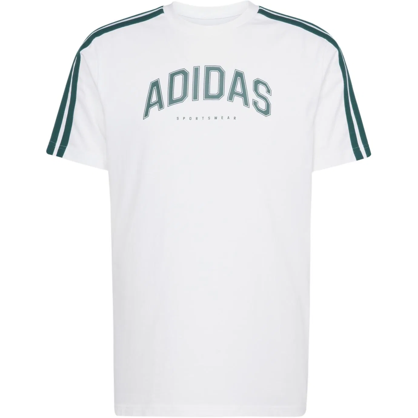 Футболка мужская белая crew neck Adidas, White