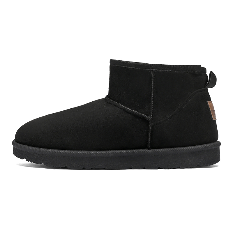 

Теплые короткие зимние ботинки мужские PAUL FRANK, Black