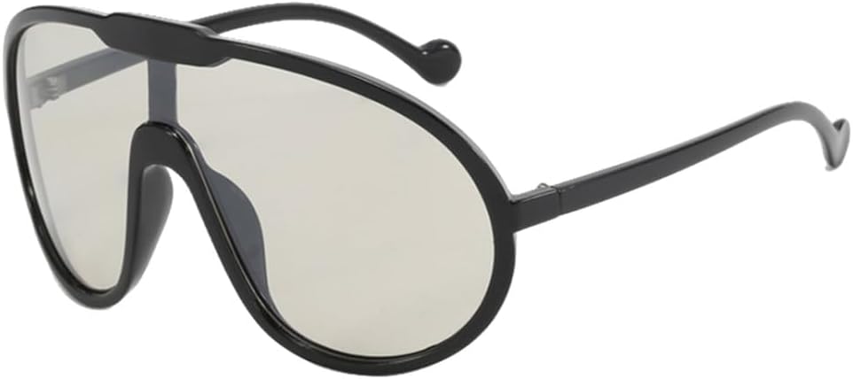 

Панк-костюм, большие солнцезащитные очки для женщин, винтажные хип-хоп, большие солнцезащитные очки для мужчин, модные, роскошные, унисекс, L21612 generic, Black Silver