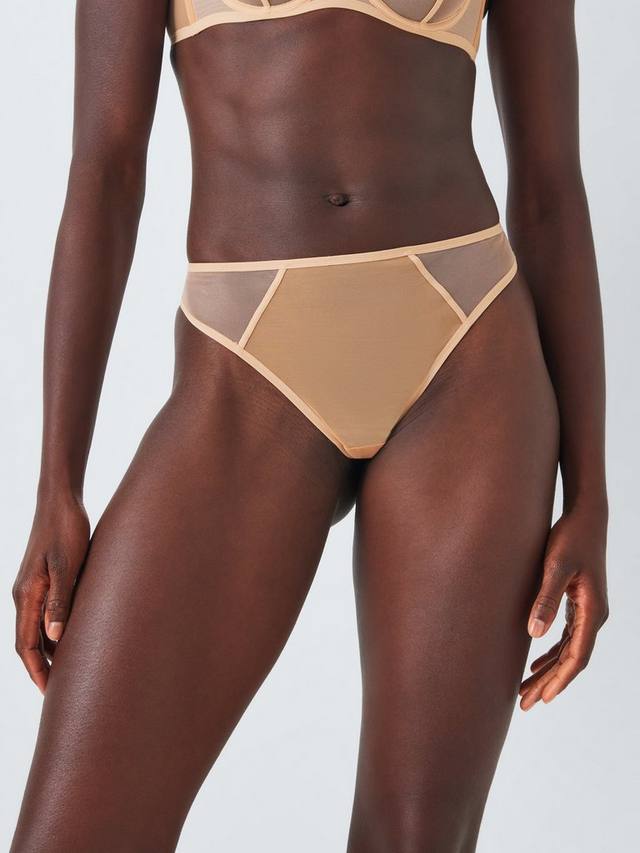 

Николетт сетчатые бразильские трусики John Lewis, Caramel