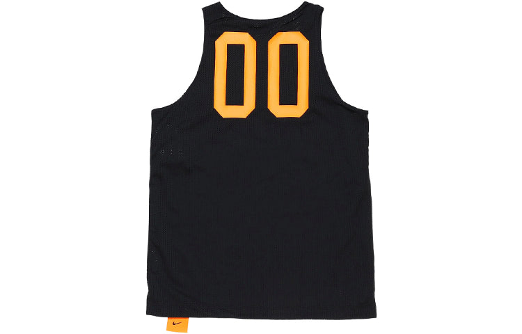 Джерси Men's Nike Sports Creative Printing Running Basketball Jersey/Vest Black — фото 2