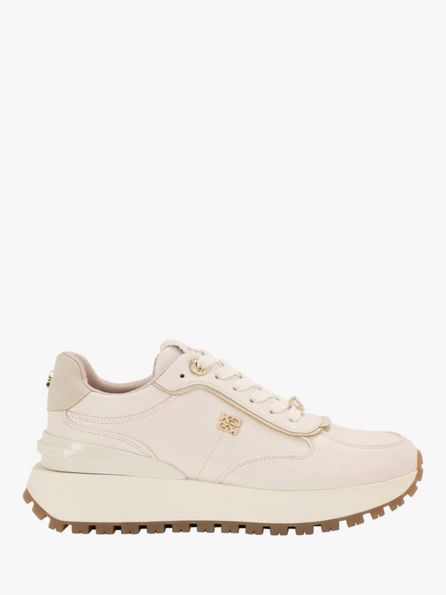 Кроссовки louisa2 на шнуровке KG Kurt Geiger, цвет Natural Cream