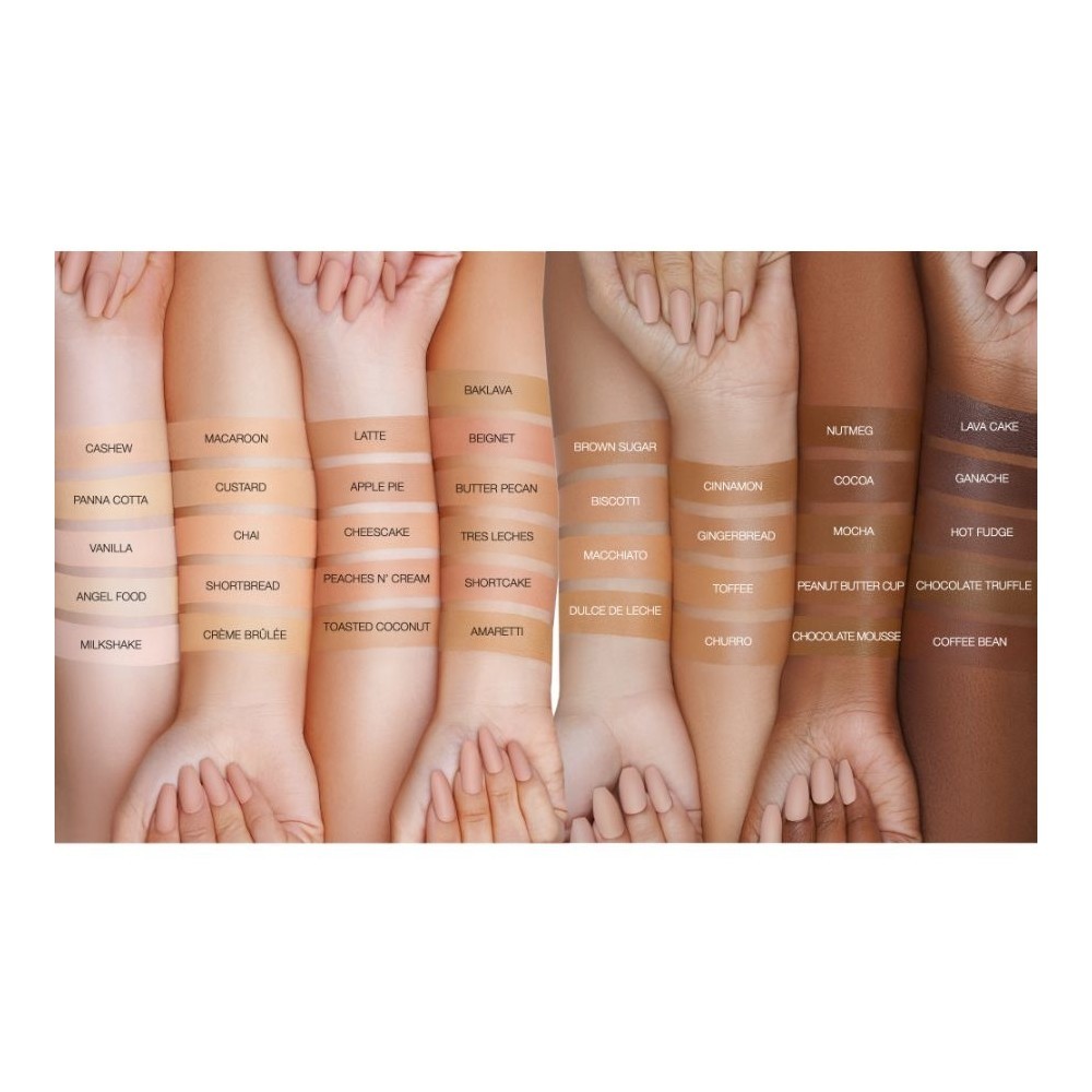 Маска для лица Huda Beauty — Тональный #Fauxfilter luminous matte foundation , nr. 590r, 35 мл — фото 4