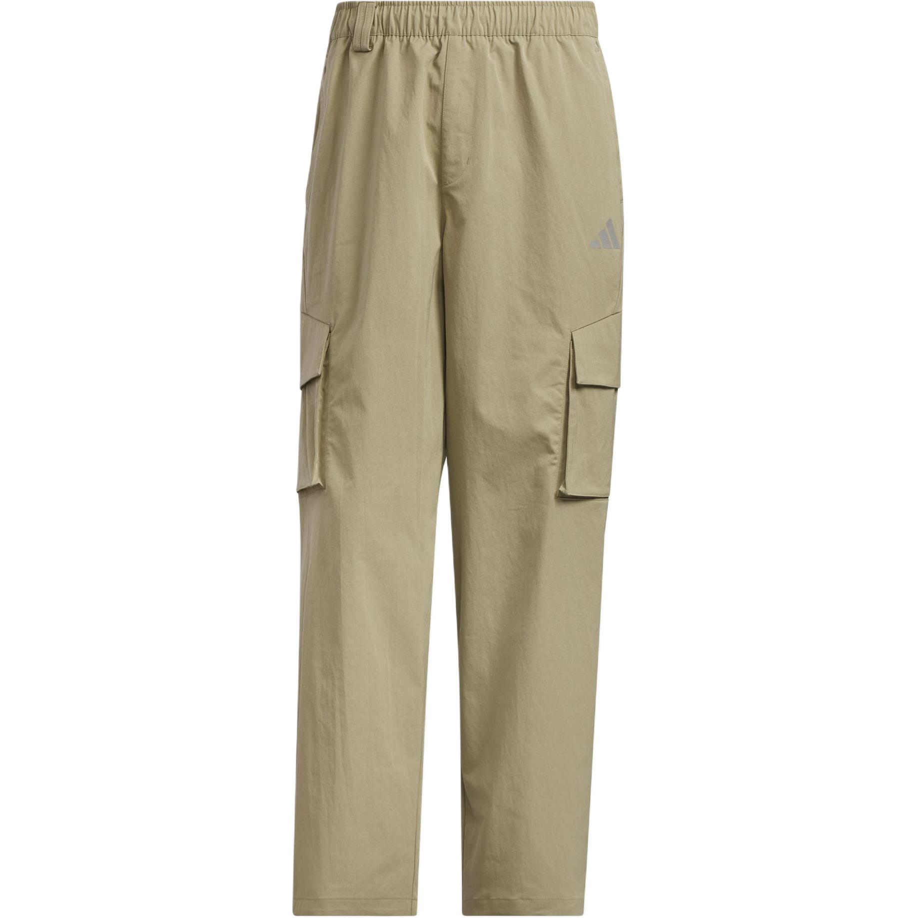 Футболка FW24 M TRAN PANT1 Повседневные брюки мужские оливковый зеленый Adidas — фото 2