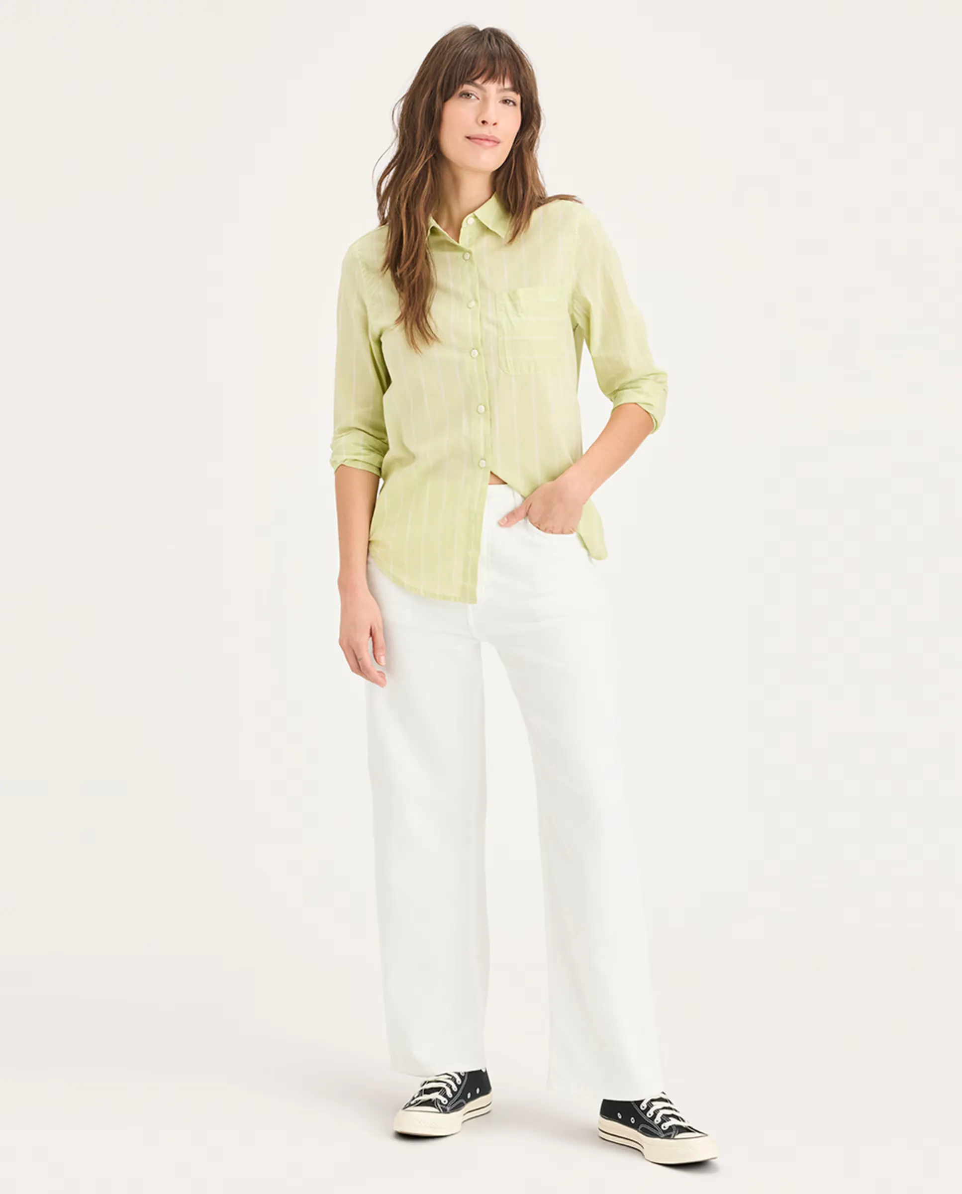 

Женские прямые джинсы Dockers, белый