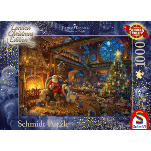 

Пазлы Thomas Kinkade: Santa Claus And His Elves (1000Pc)
