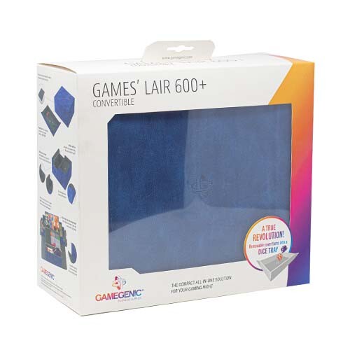 

Коробка для хранения настольных игр Gamegenic: Lair 600+ – Blue Gamegenic