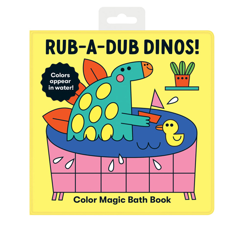 

Книга Rub-A-Dub Dinos! Color Magic Bath Book