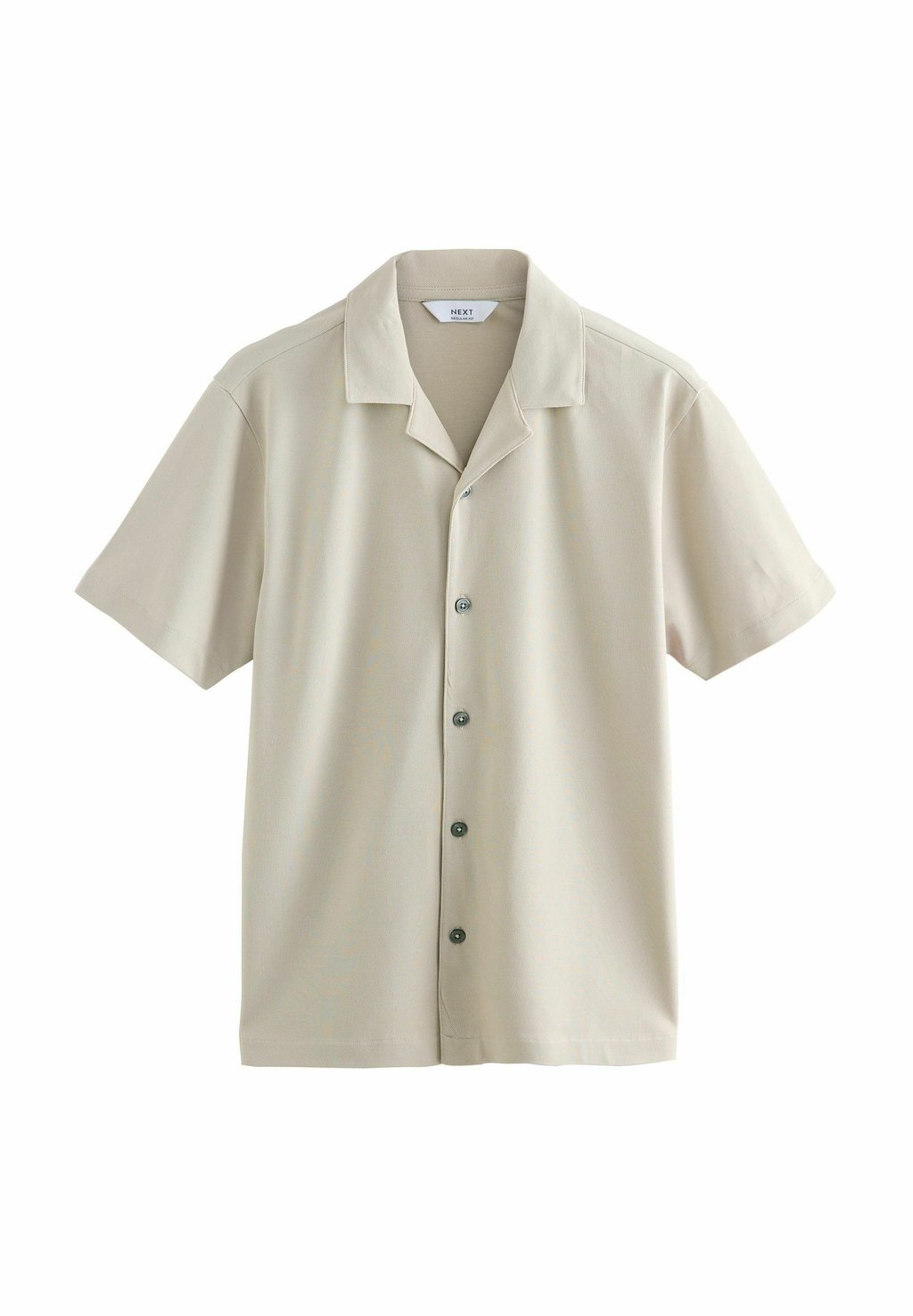 

Рубашка REGULAR FIT - SHORT SLEEVE Next, бежевый
