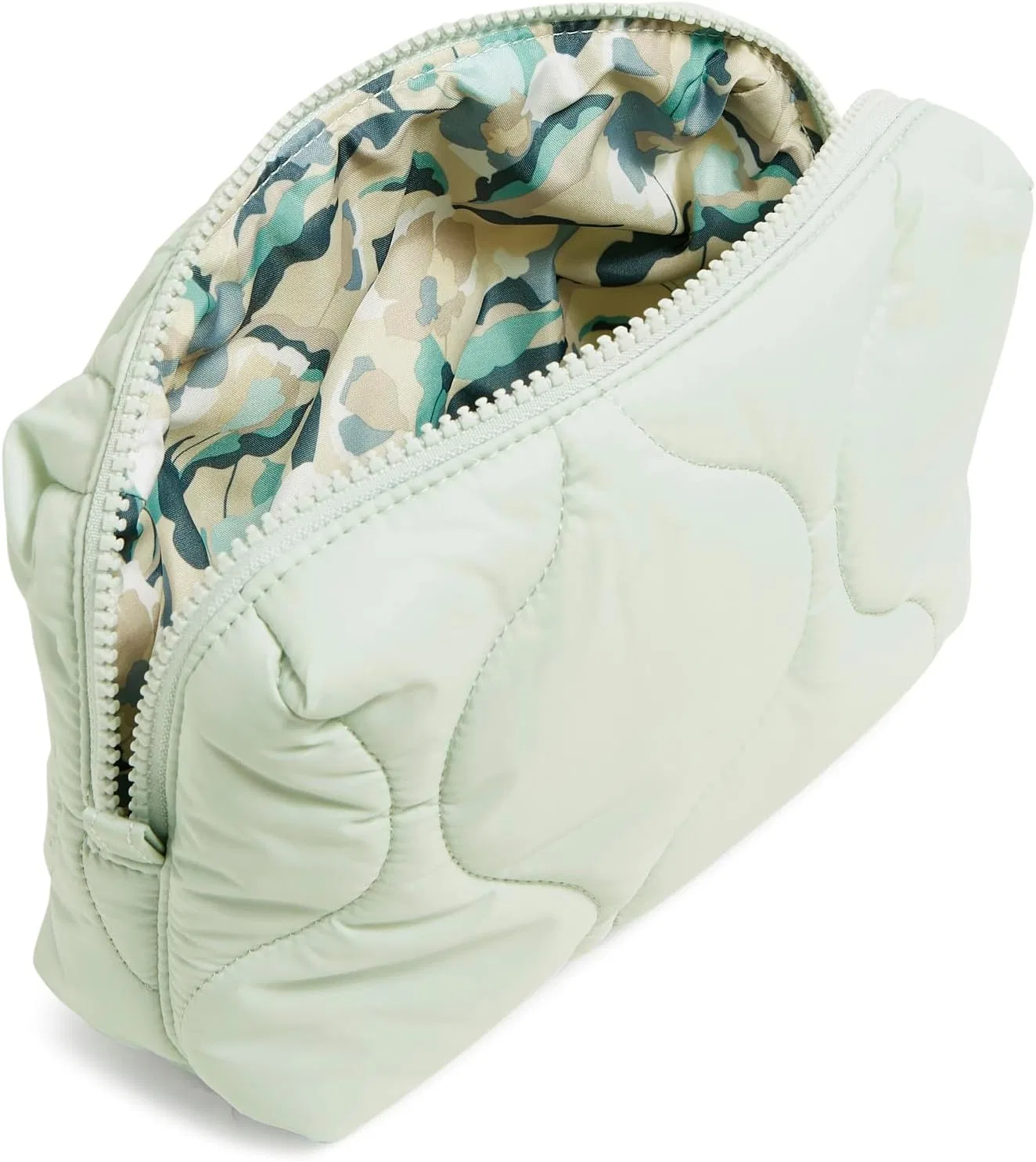 Женская косметичка Vera Bradley Feather Weight Medium Vera Bradley, Calm Mint — фото 2