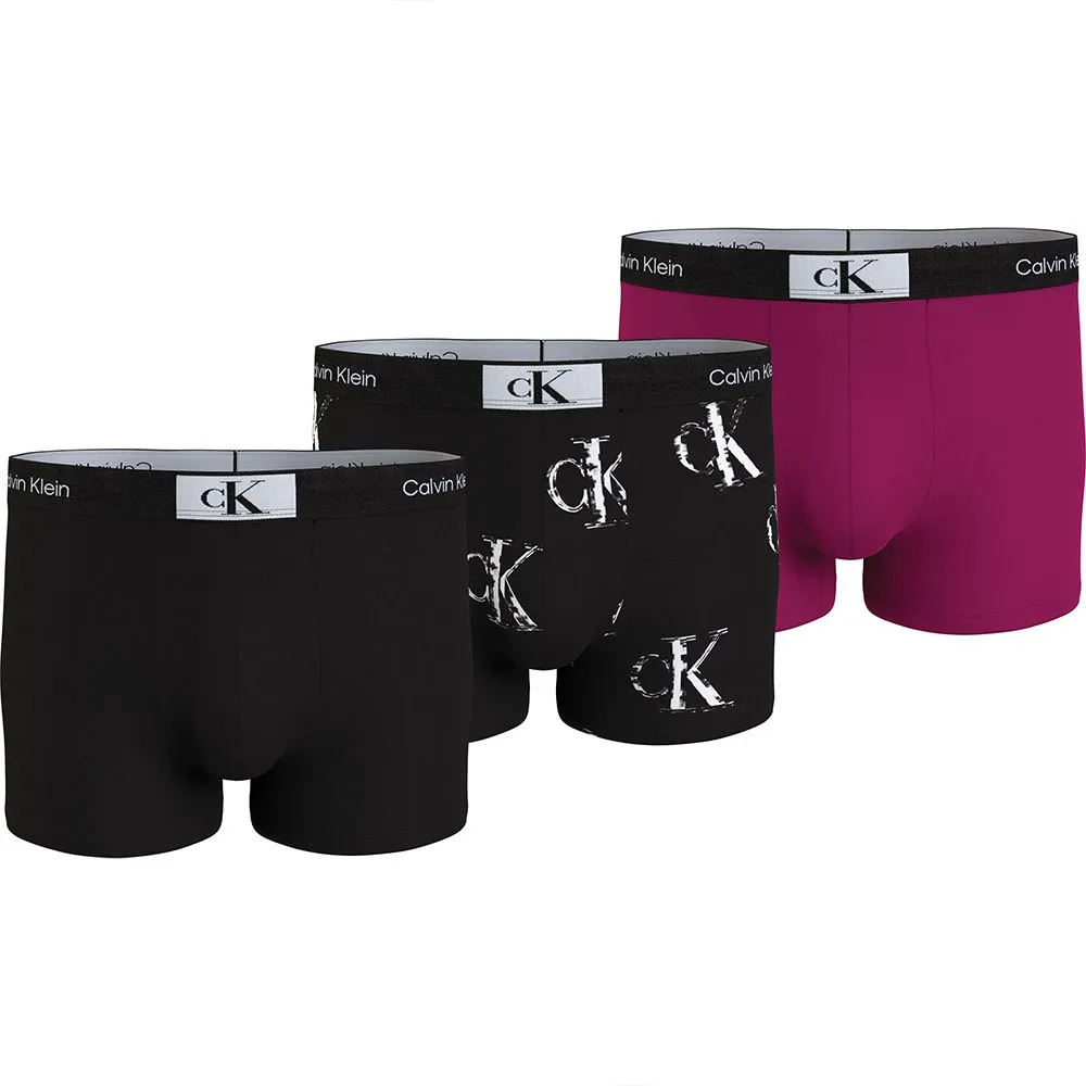 

Трусы-боксеры Calvin Klein 000NB3528E 3 units, разноцветный