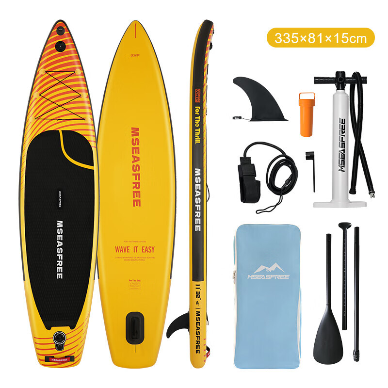 

MSEASFREE Symphony Surfing Paddle Board Плавающая доска Luya Рыбалка Йога Стоячая SUP Flowing Gold
