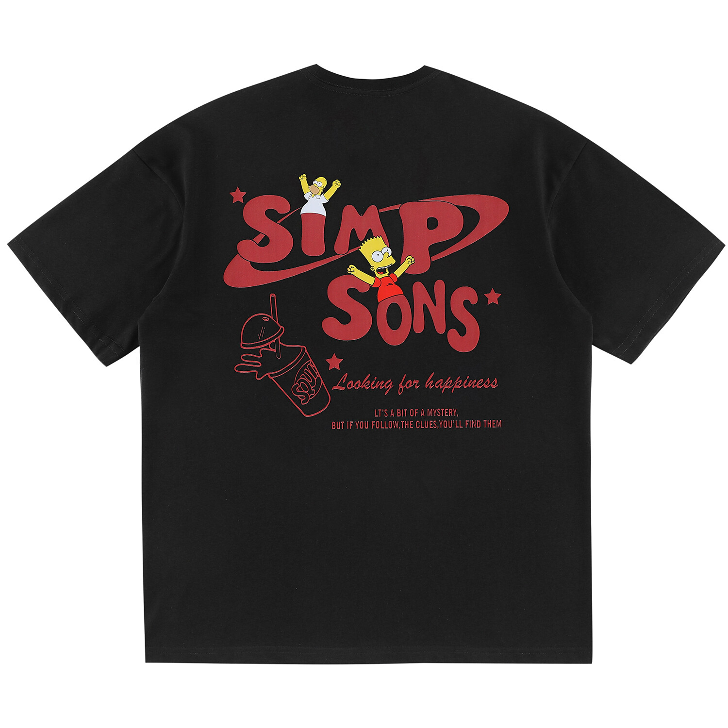 

Футболка унисекс The Simpsons, черный