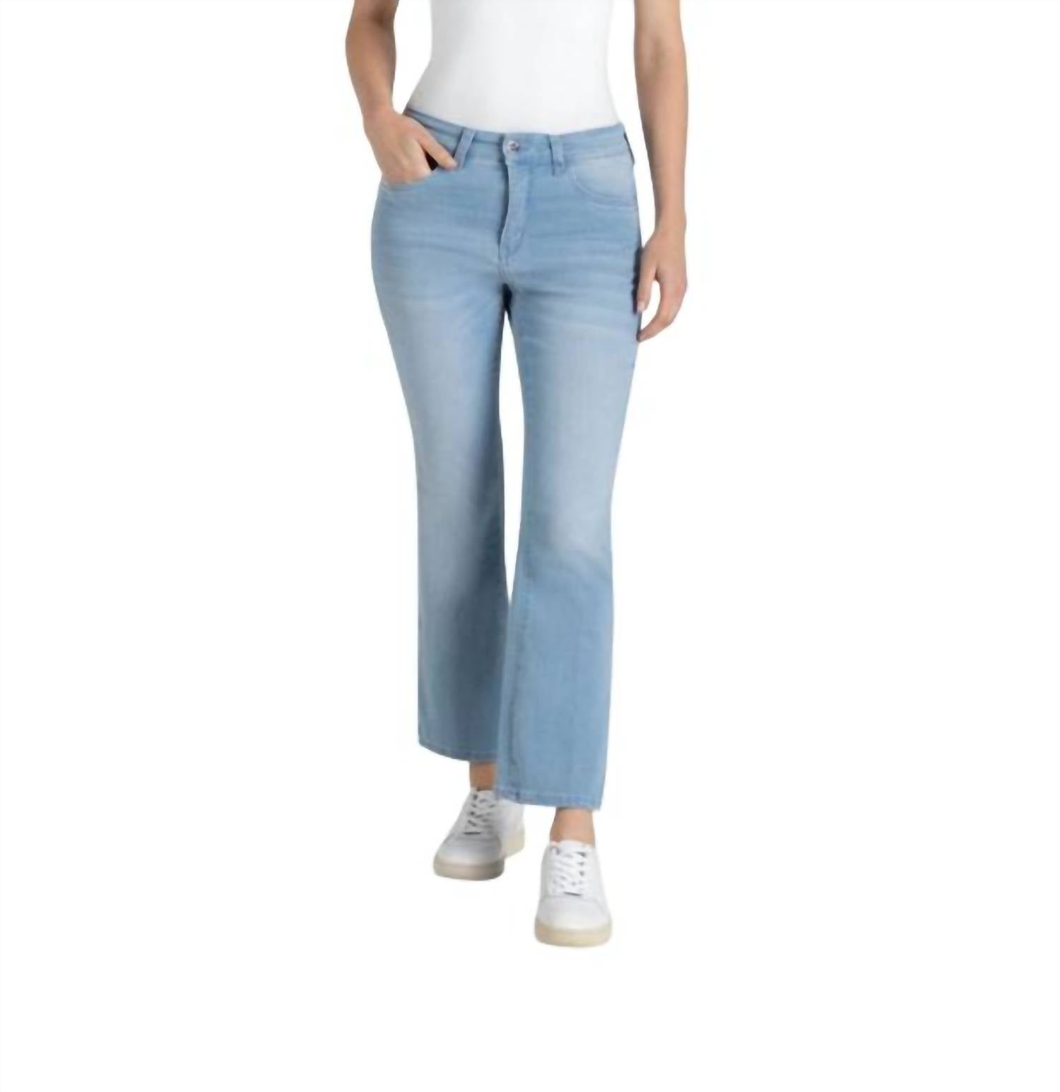 

Джинсы Dream Kick Flare Leg в летнем синем цвете MAC Jeans