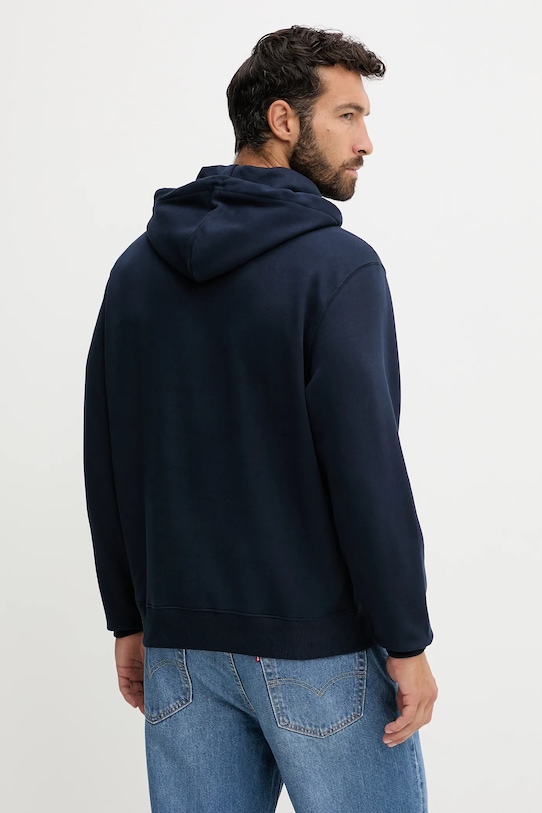 

Хлопковая толстовка Calvin Klein Jeans, темно-синий