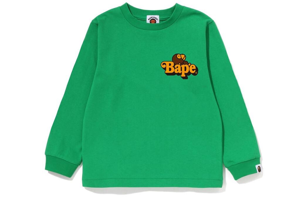 

Детская футболка A Bathing Ape, желтый