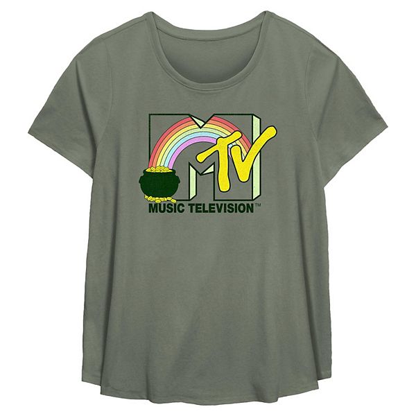 

Футболка Plus size MTV Pot of Gold Licensed Character, Золотой, Футболка Plus size MTV Pot of Gold Licensed Character
