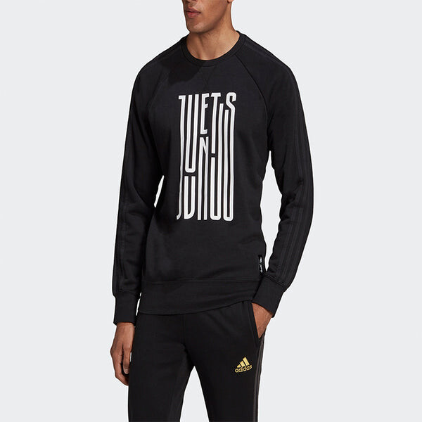 Толстовка adidas Soccer/Football Sports Round Neck Pullover Black, черный — фото 3