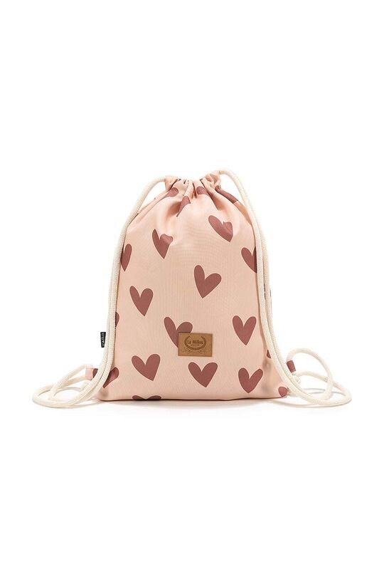 

Детский рюкзак Heartbeat Pink La Millou, роза